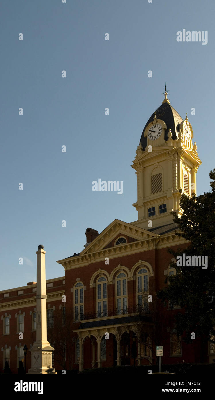 Union County Courthouse Monroe North Carolina USA Stock Photo