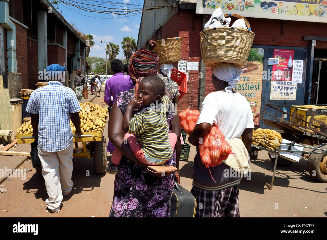 Zimbabwe, Harare, Mbare market Stock Photo: 98510811 - Alamy