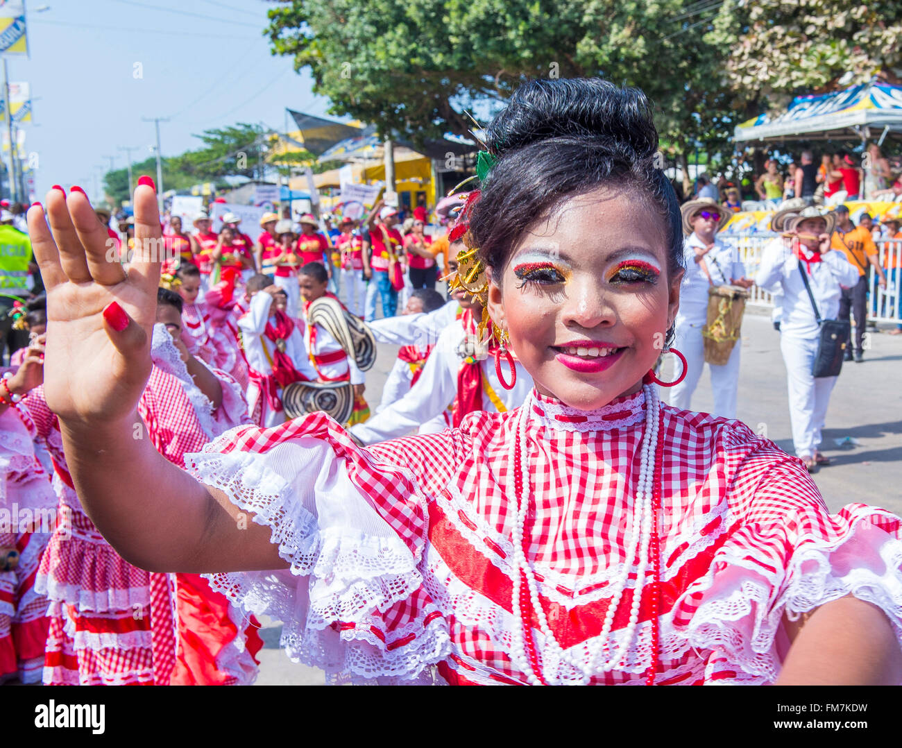 Participants in the Barranquilla Carnival in Barranquilla , Colombia Stock Photo Alamy