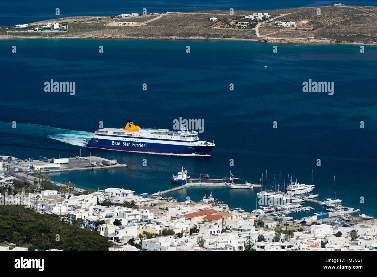 Greece, Cyclades, Paros island, Parikia Stock Photo