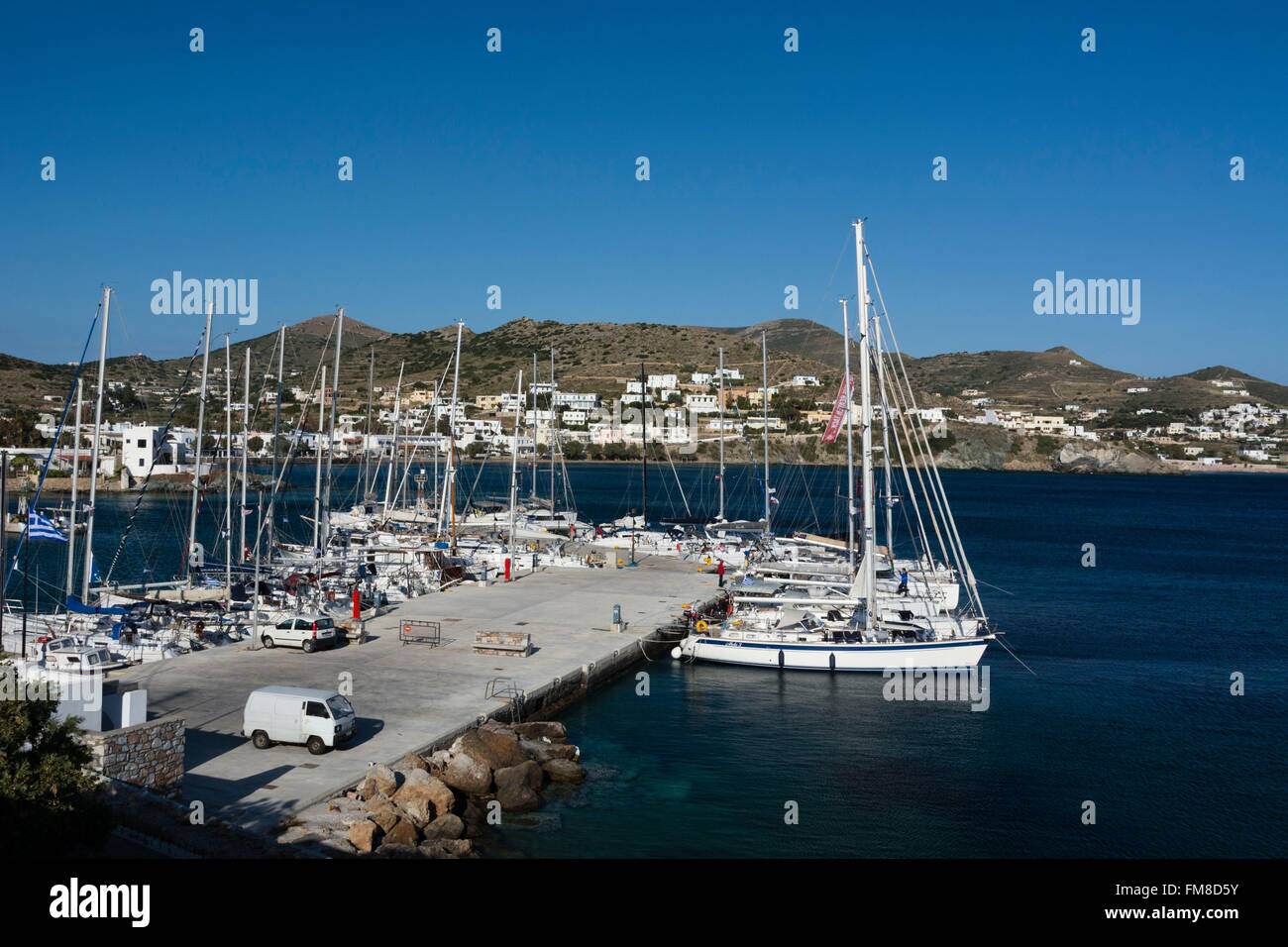 Greece, Cyclades, Syros island Stock Photo