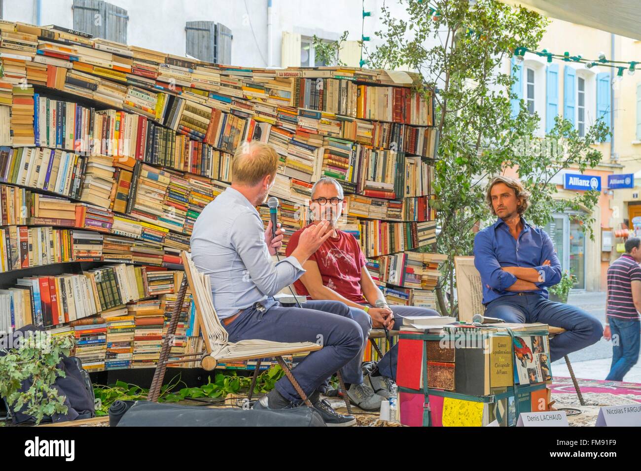 Book festival france hi-res stock photography and images - Alamy