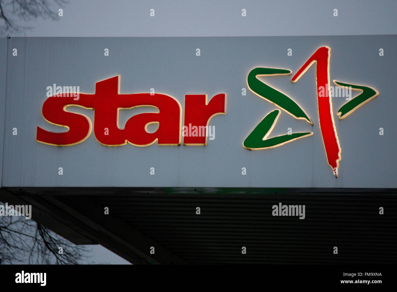 Markenname: 'Star', Berlin. Stock Photo