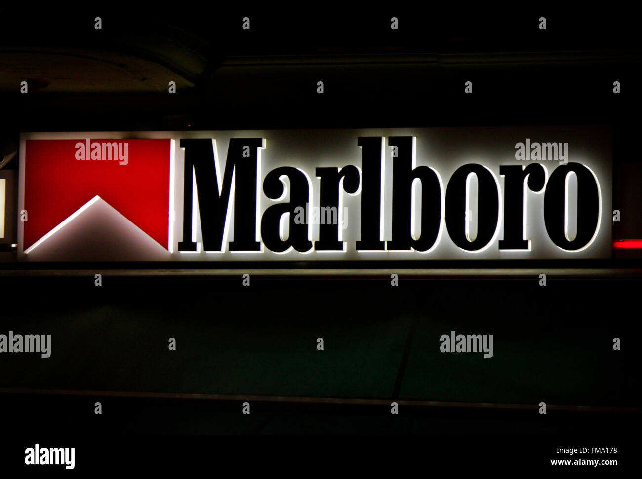 Markenname: 'Marlboro', Berlin. Stock Photo