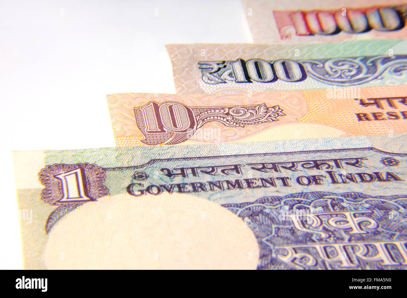 Indian currency notes Stock Photo - Alamy