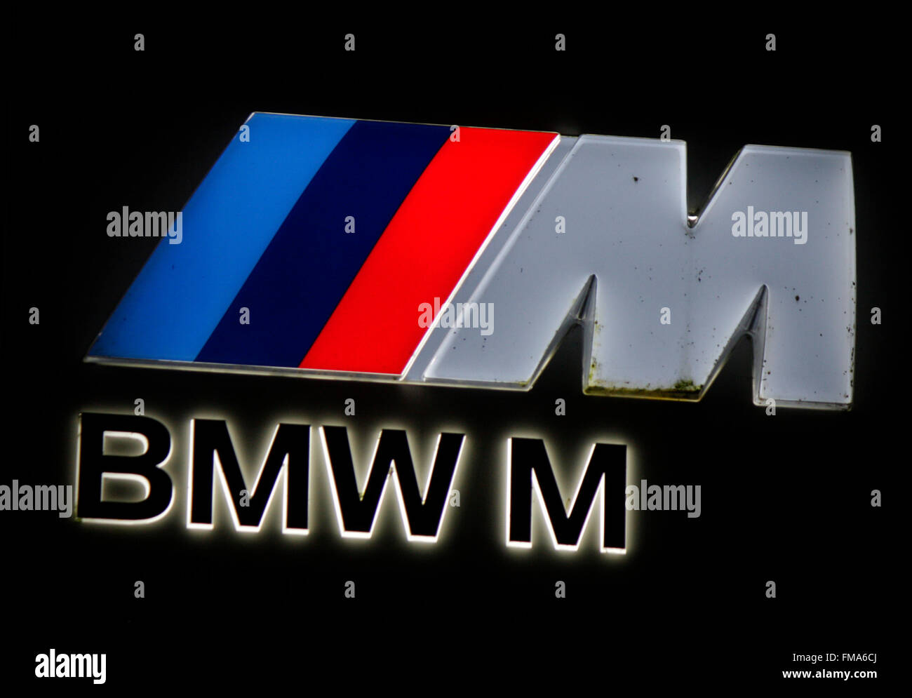Bmw m logo hi-res stock photography and images - Alamy