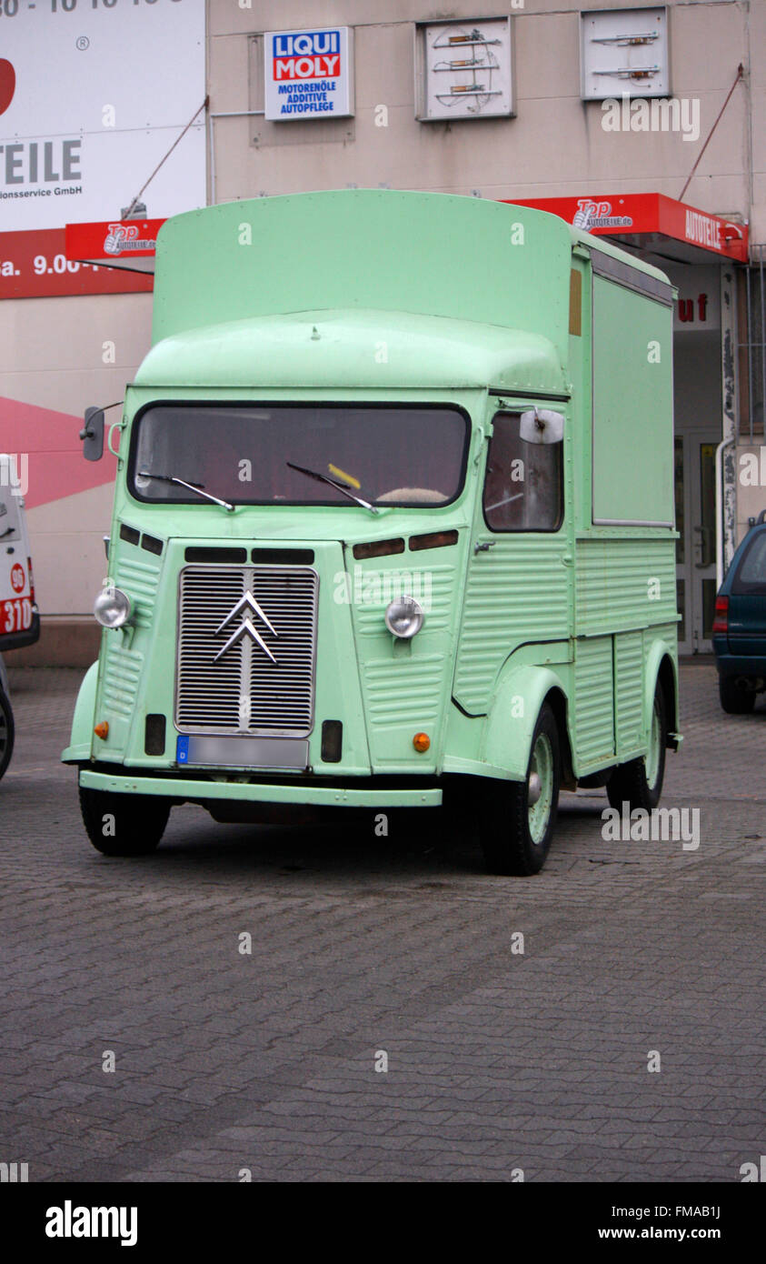 ein Citroen Typ H, Dezember 2013, Berlin. Stock Photo