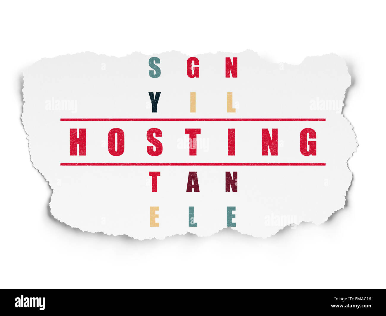 Web design concept: Hosting in Crossword Puzzle Stock Photo Alamy Web design concept: Hosting in Crossword Puzzle Stock Photo Alamy