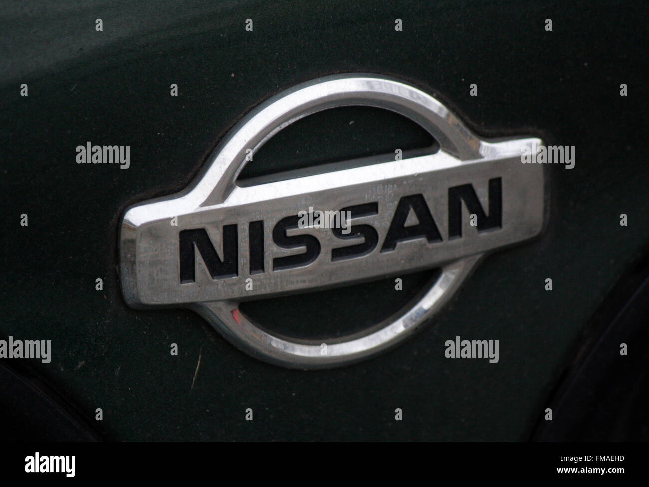 Markenname: 'Nissan', Dezember 2013, Berlin. Stock Photo