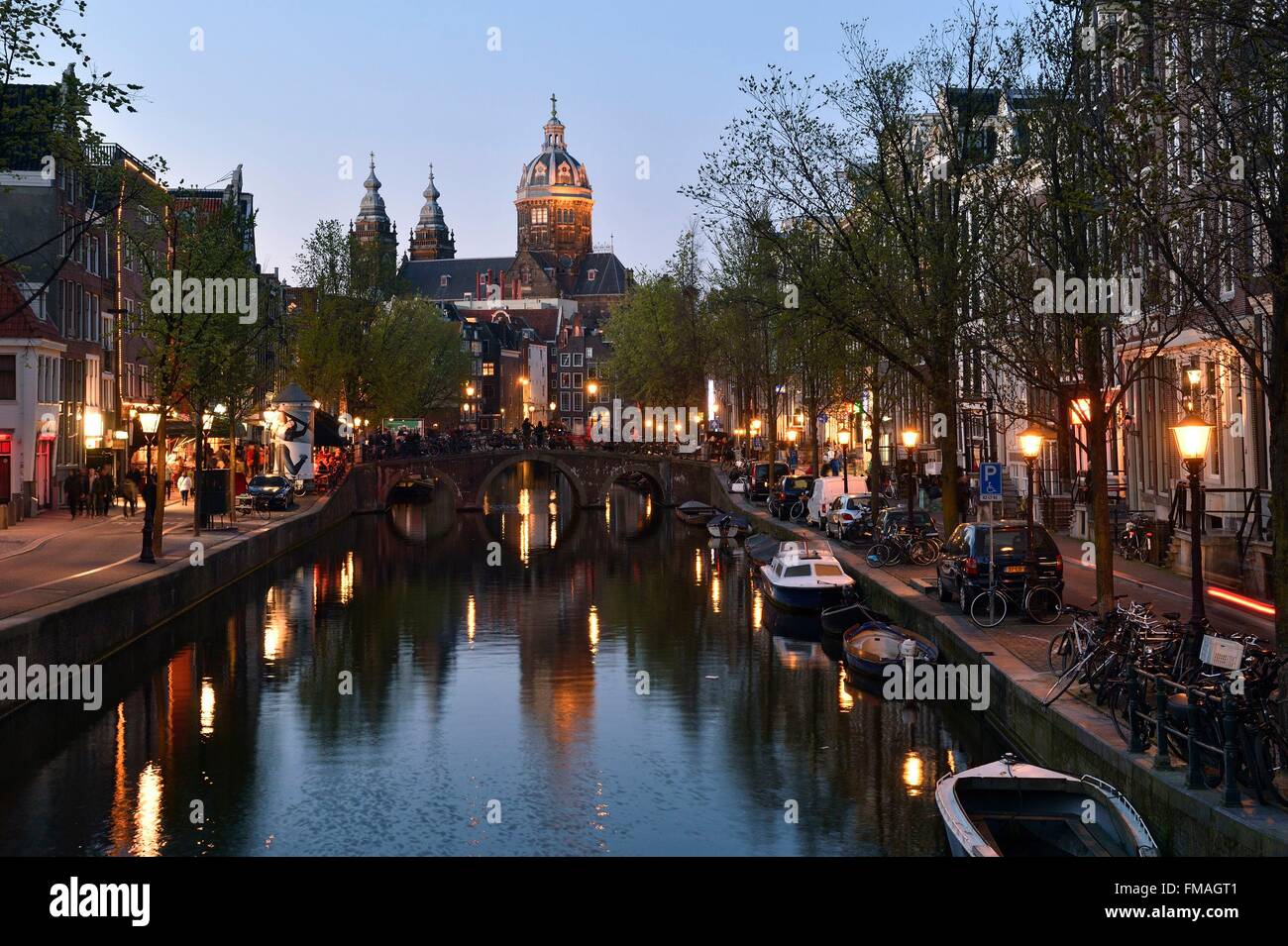 Netherlands, Northern Holland, Amsterdam, Red Light District, Oudezijds 