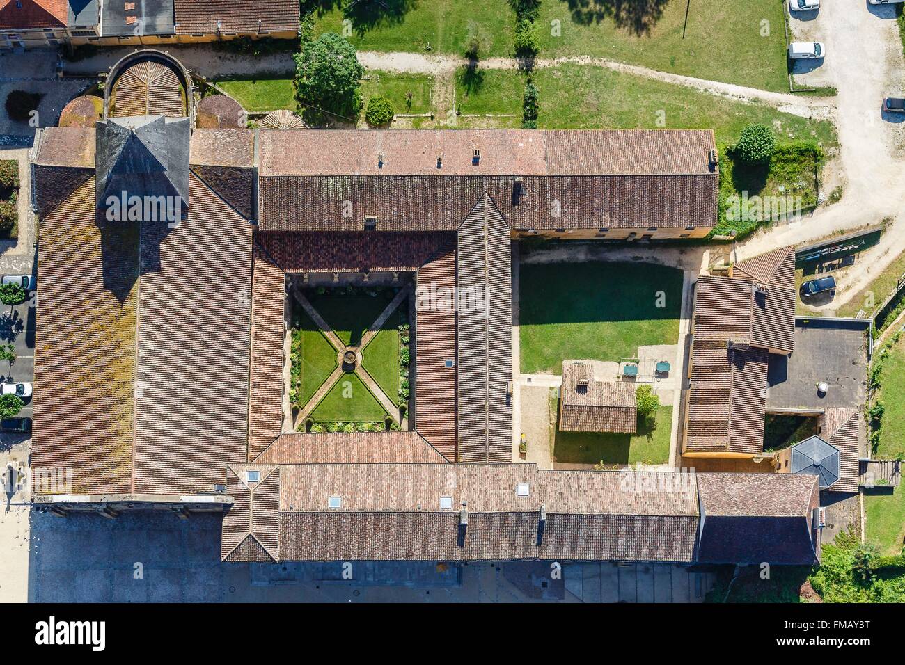 France, Dordogne, Le Buisson de Cadouin, Cadouin, Notre Dame de la