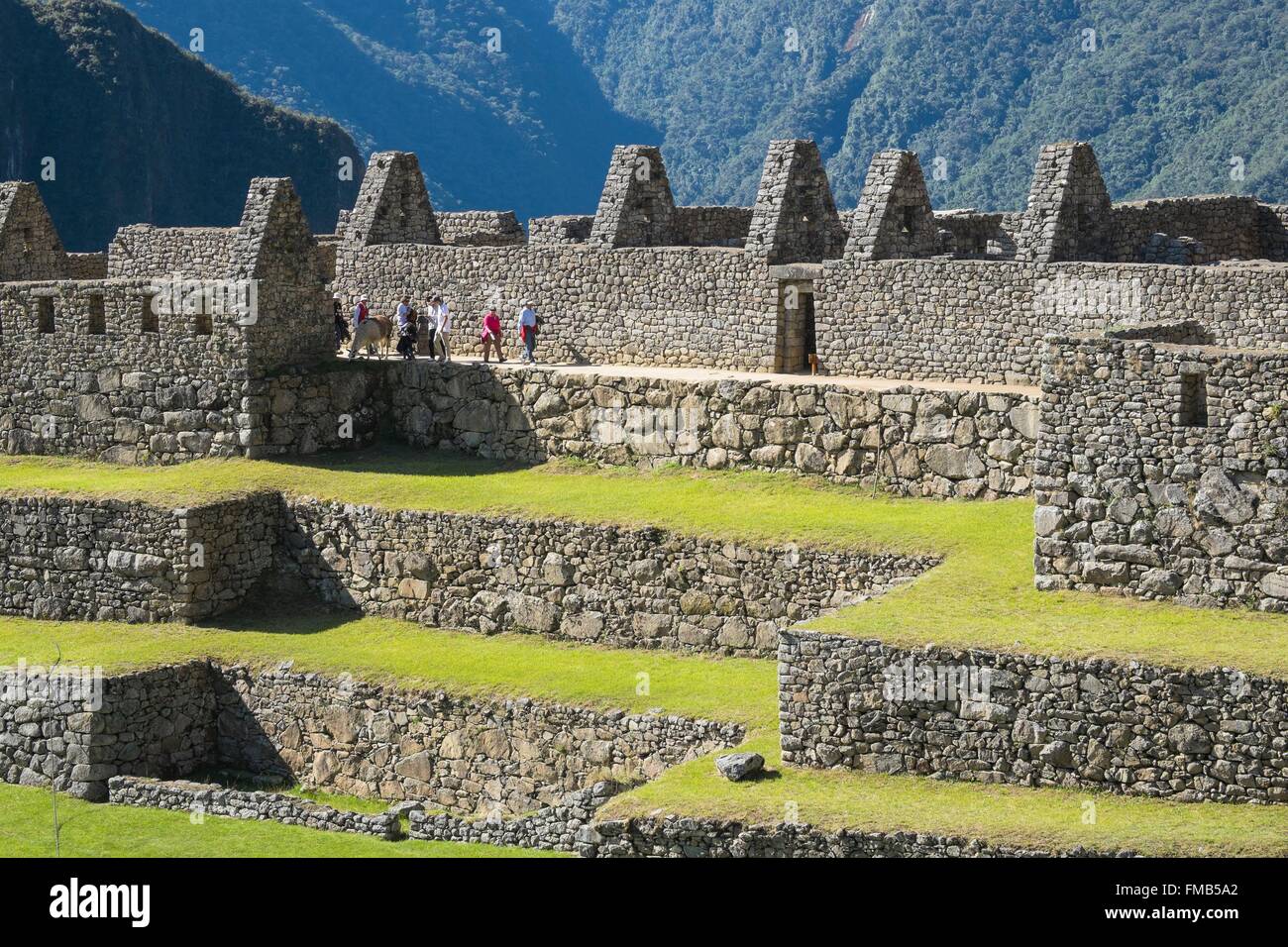 Peru, Cusco Province, Incas Sacred Valley, Inca archeological site of ...