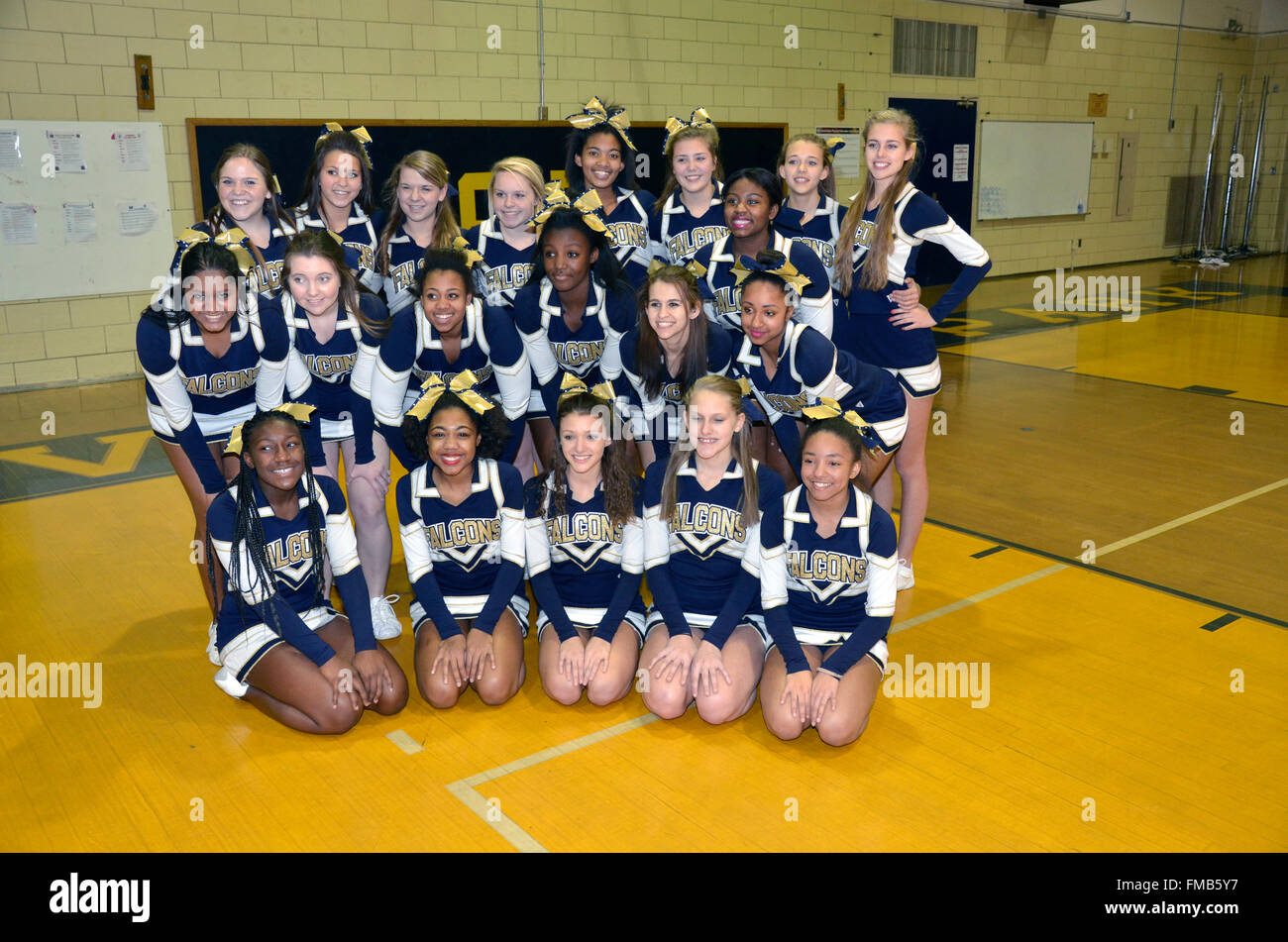 Cheerleaders Team High Resolution Stock Photography and Images - Alamy