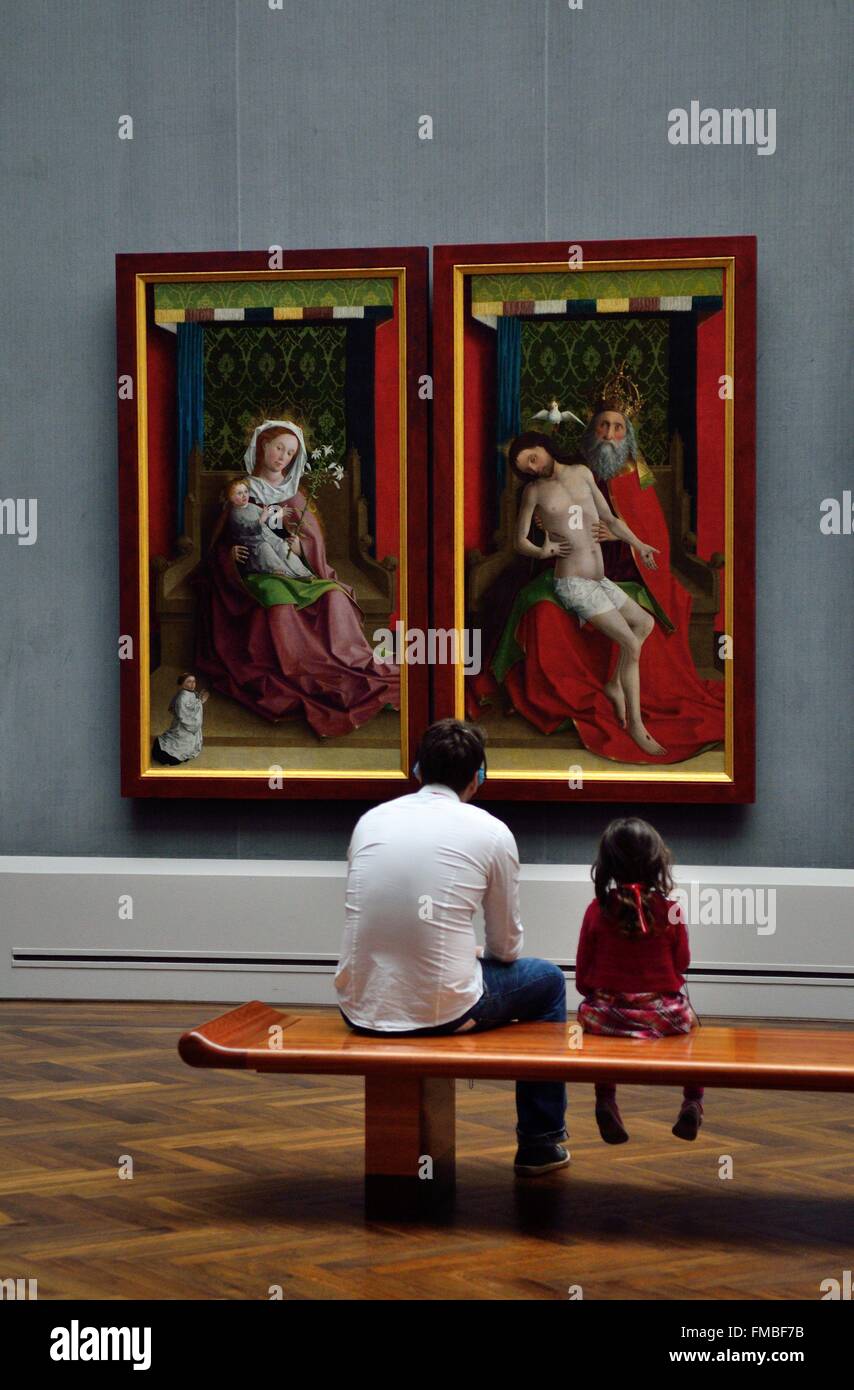 Germany, Berlin, picture gallery (Gemäldegalerie) Stock Photo