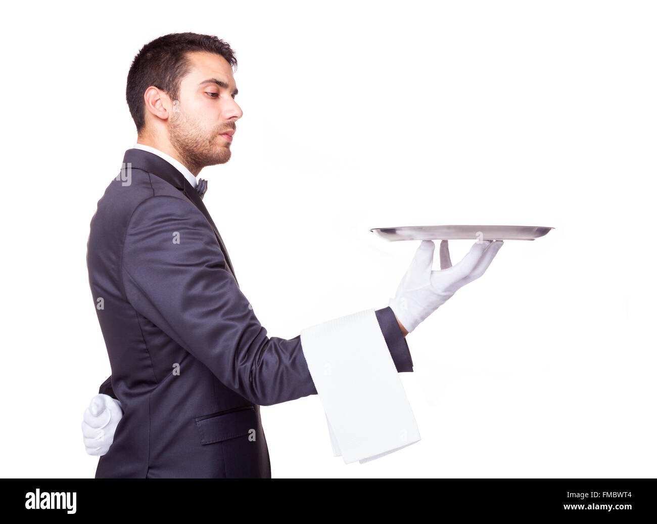Restaurant staff serious Cut Out Stock Images & Pictures - Alamy