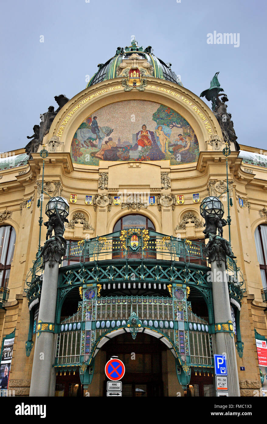 Prague municipal house mucha hires stock photography and images Alamy