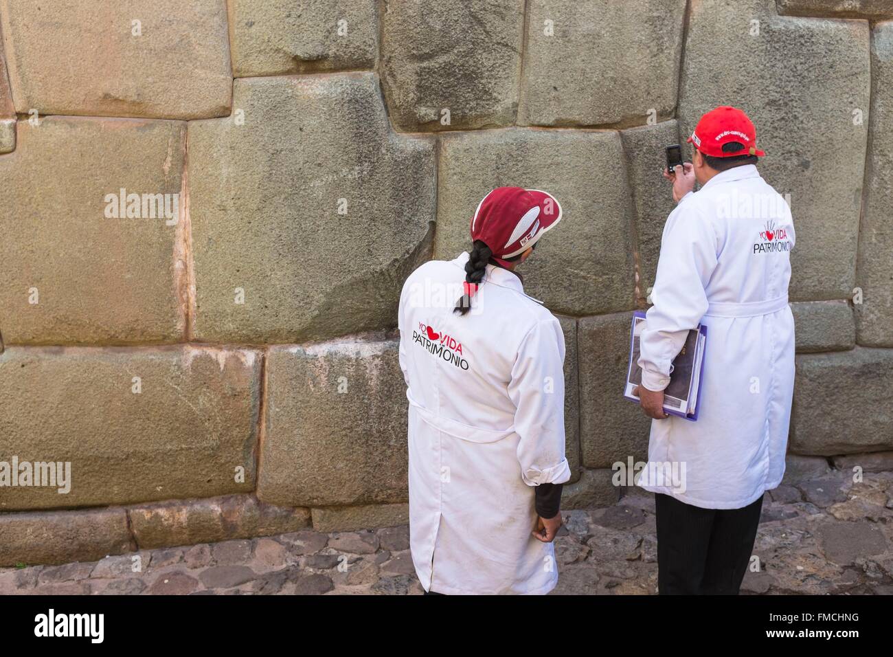Peru, Cusco Province, Cusco, listed as World Heritage by UNESCO ...