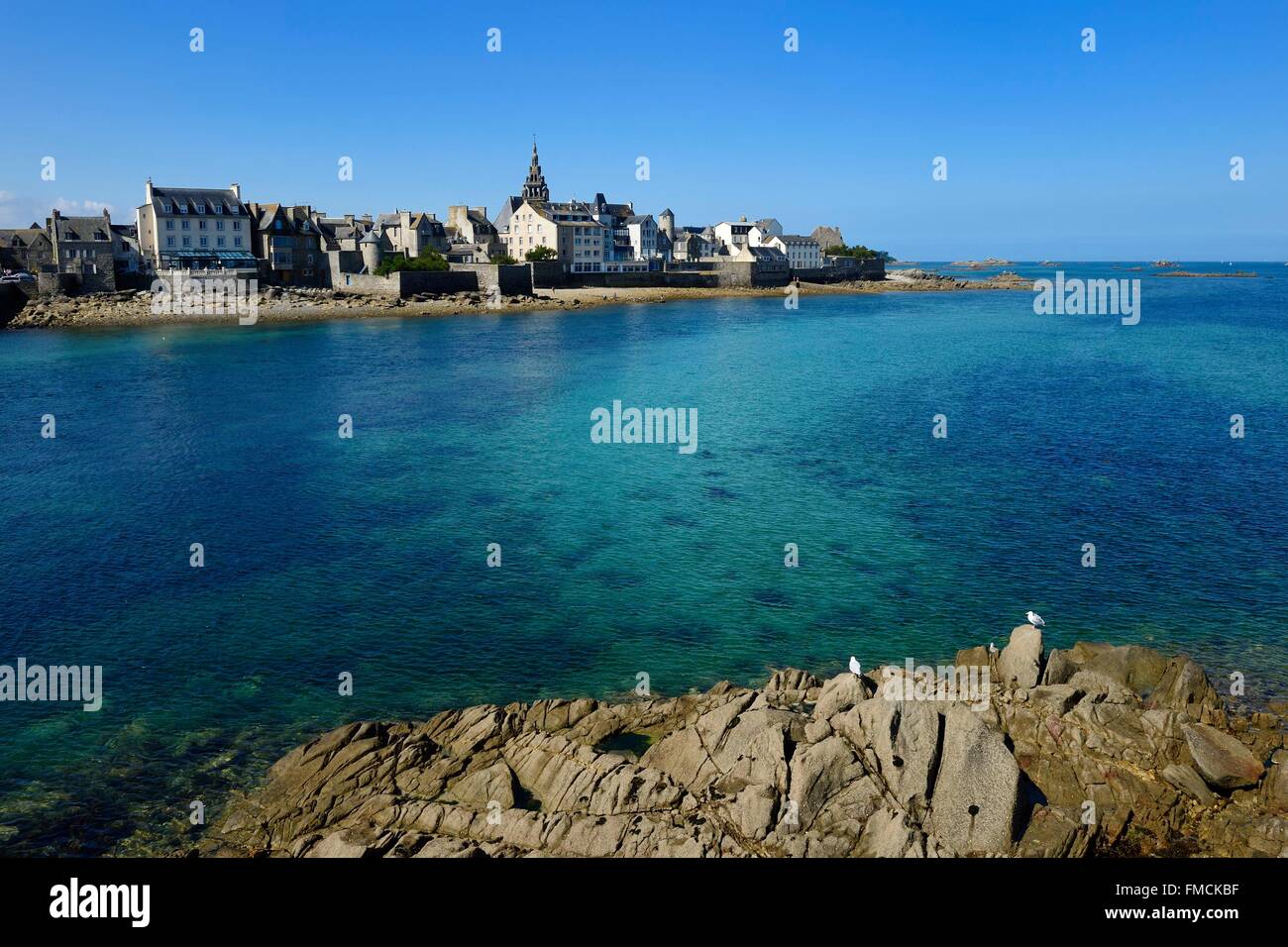 France, Finistere, Roscoff Stock Photo