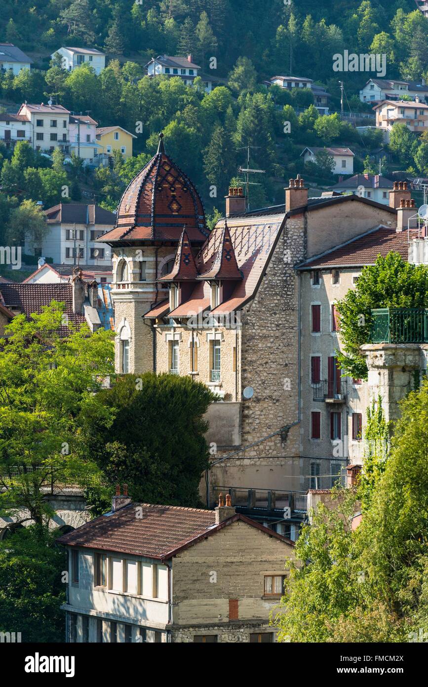 France, Jura, Saint Claude in the heart of the Haut Jura Regional