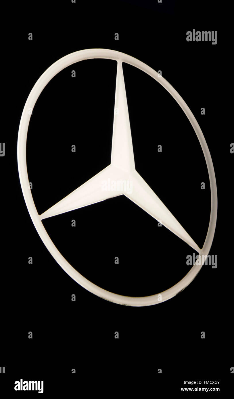 Markenname: 'Mercedes Benz', Berlin. Stock Photo