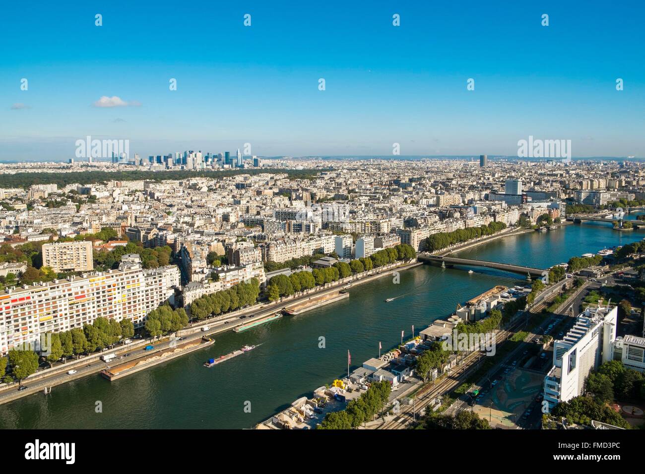 View of 16th arrondissement of paris hi-res stock photography and