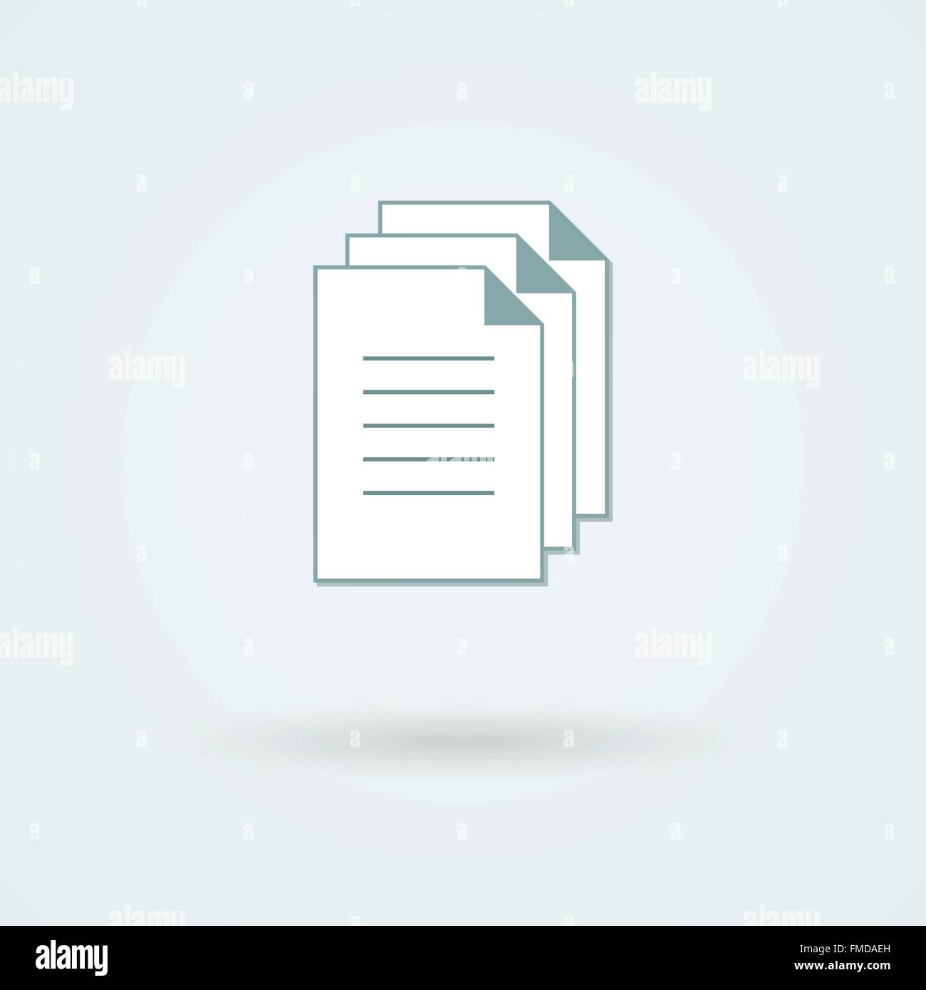 Vector stack of papers Stock Vector Image & Art - Alamy
