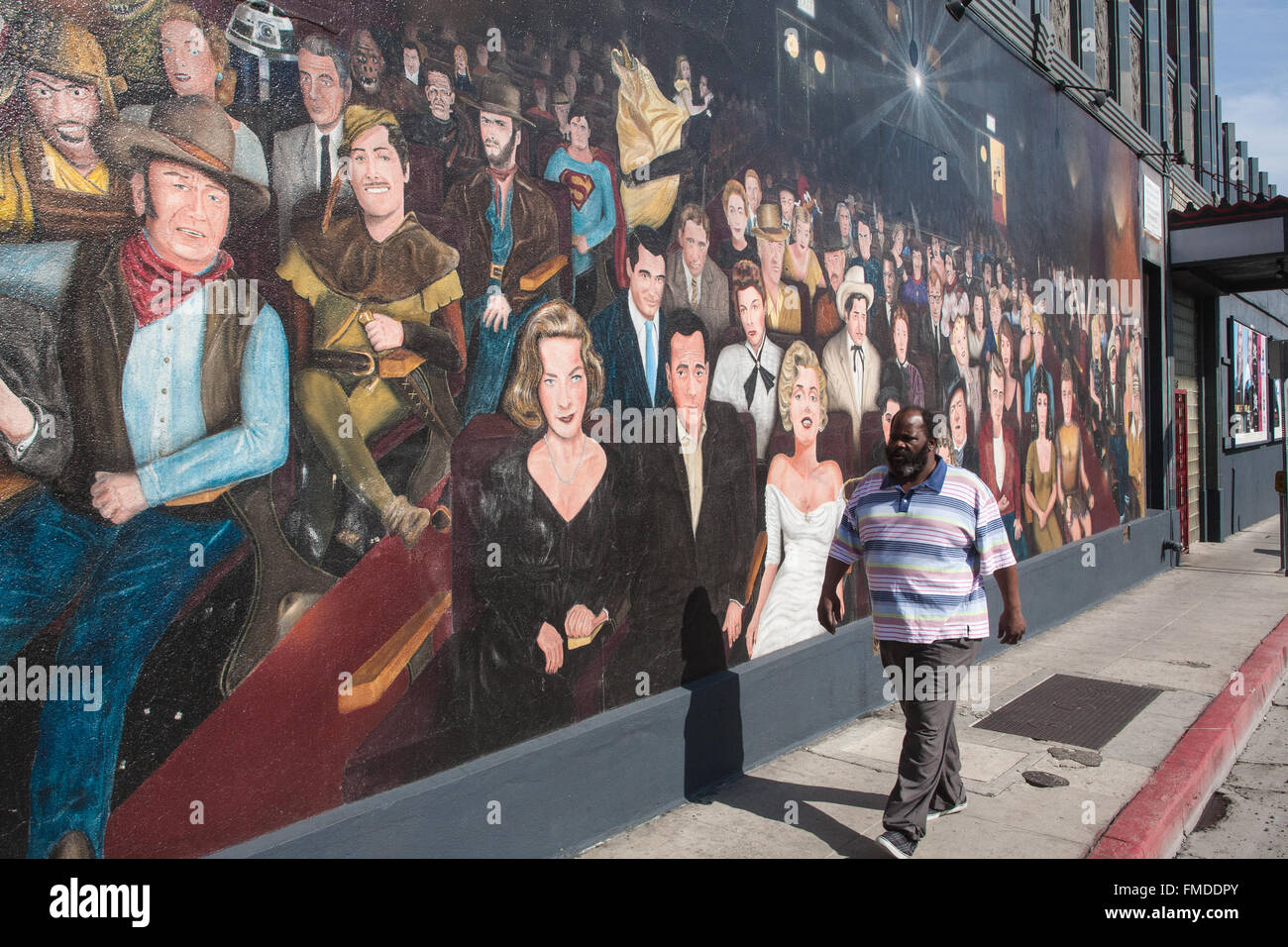 'You Are The Star' wall,mural,La la land,movie,Hollywood Boulevard