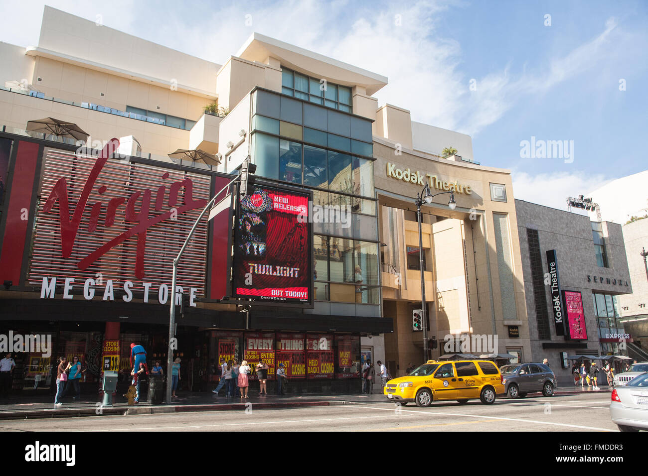 Kodak Theatre,Theater, Hollywood Boulevard,Los Angeles,California,U.S.A.,United States of America, Stock Photo