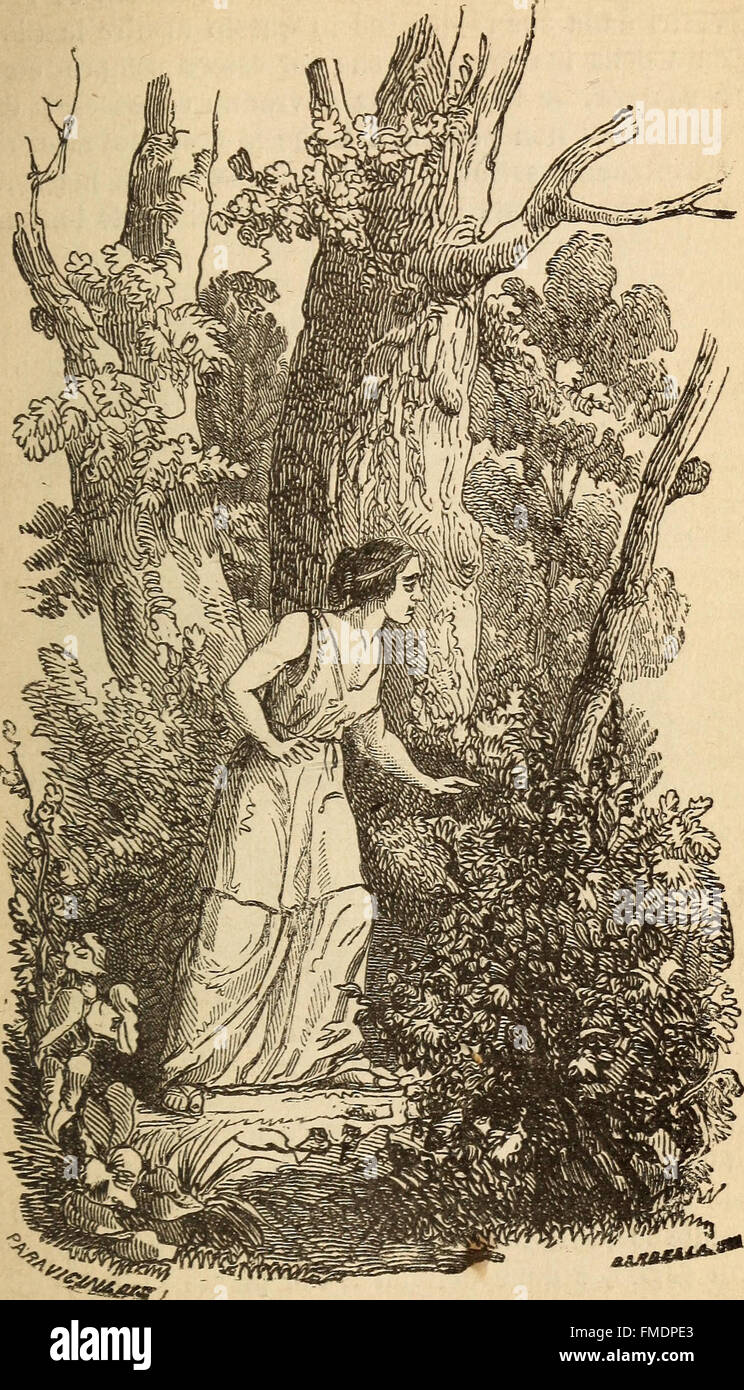 Gli amori pastorali di Dafni e Cloe (1863 Stock Photo Alamy