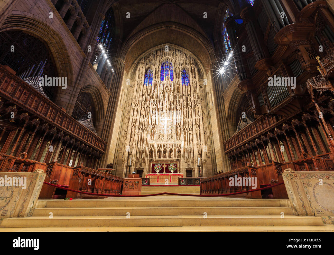 NEW YORK CITY, SEP 15: St. Patrick's Cathedral on SEP 15, 2014 at New York City. Stock Photo