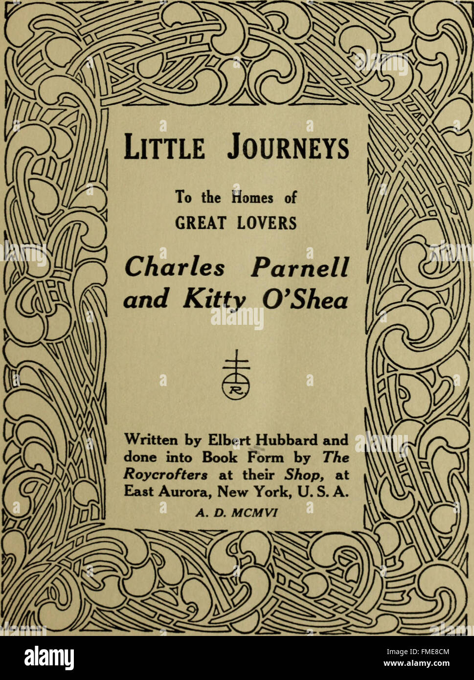 Little journeys to the homes of great lovers - Charles Parnell and Kitty O'Shea (1906) Stock Photo