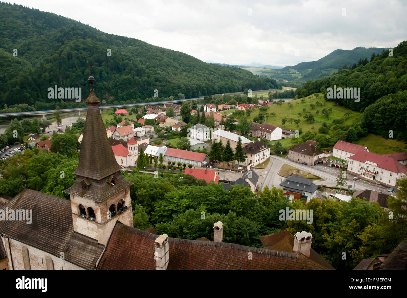 Orava Castle - Slovakia Stock Photo