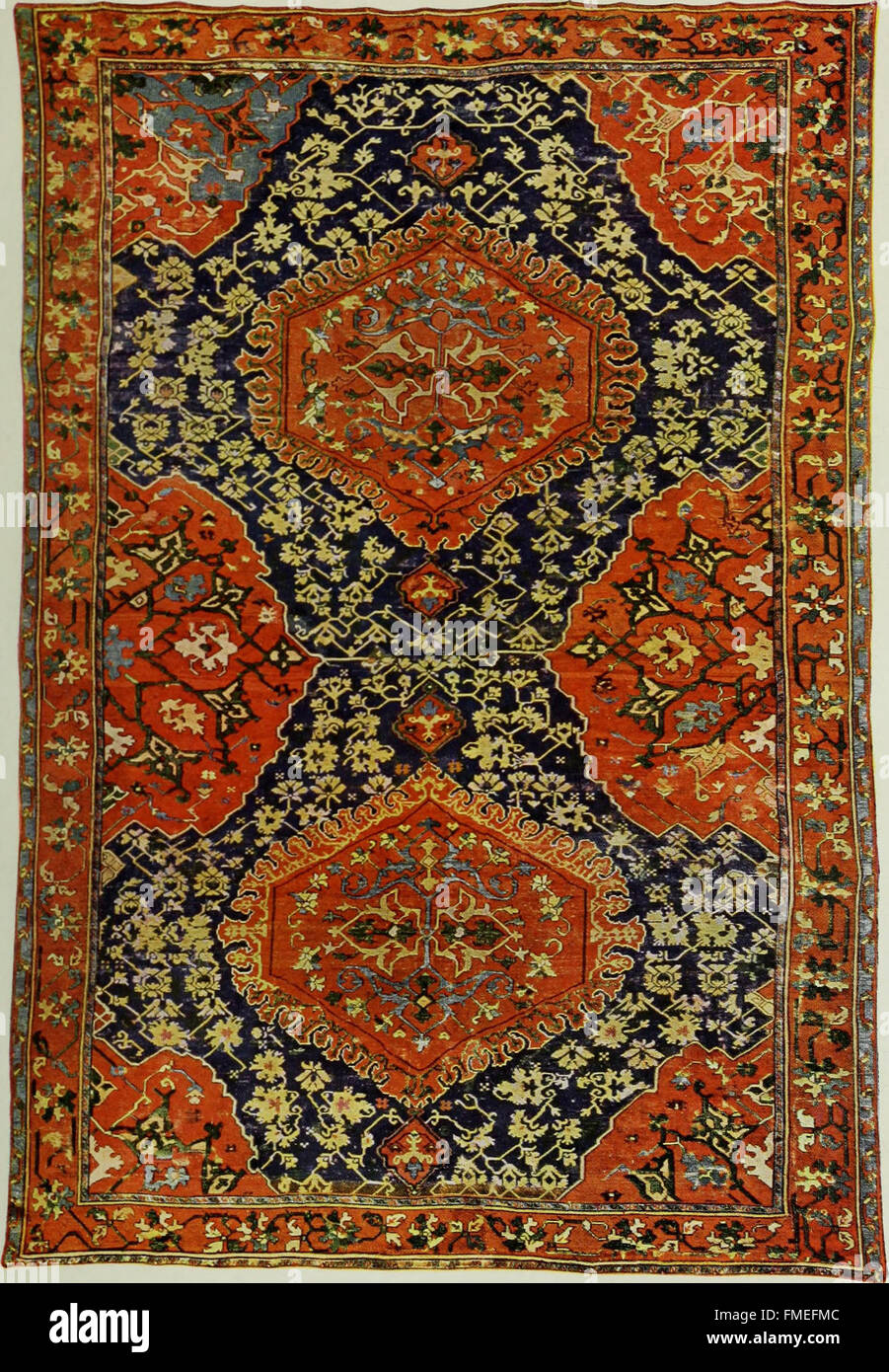 Historic Rug This 1922 publication showcases a collection of antique and modern ...