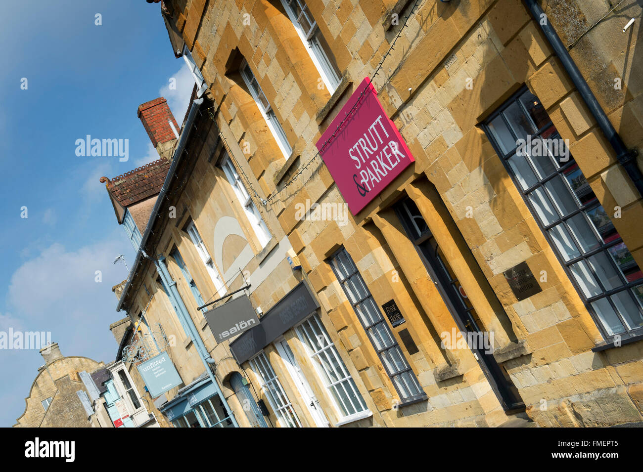 Moreton in Marsh, Cotswolds, Gloucestershire, England Stock Photo