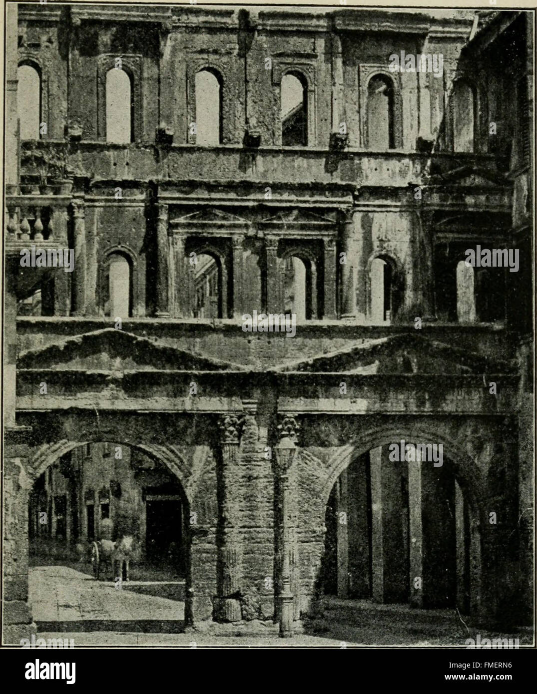Roman cities in Italy and Dalmatia (1910 Stock Photo Alamy