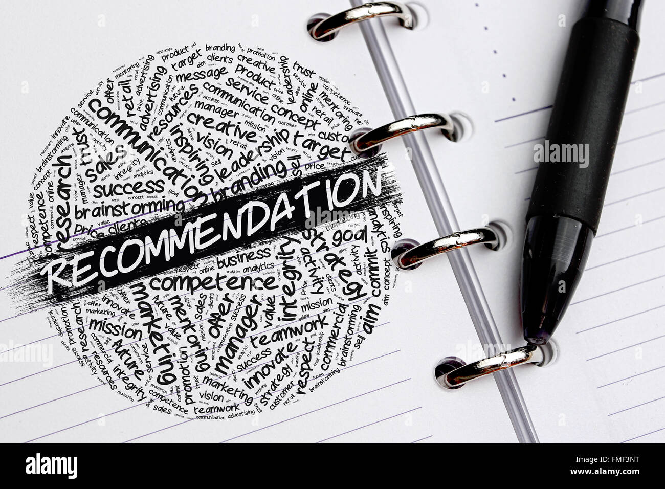Recommendation word hi-res stock photography and images - Alamy