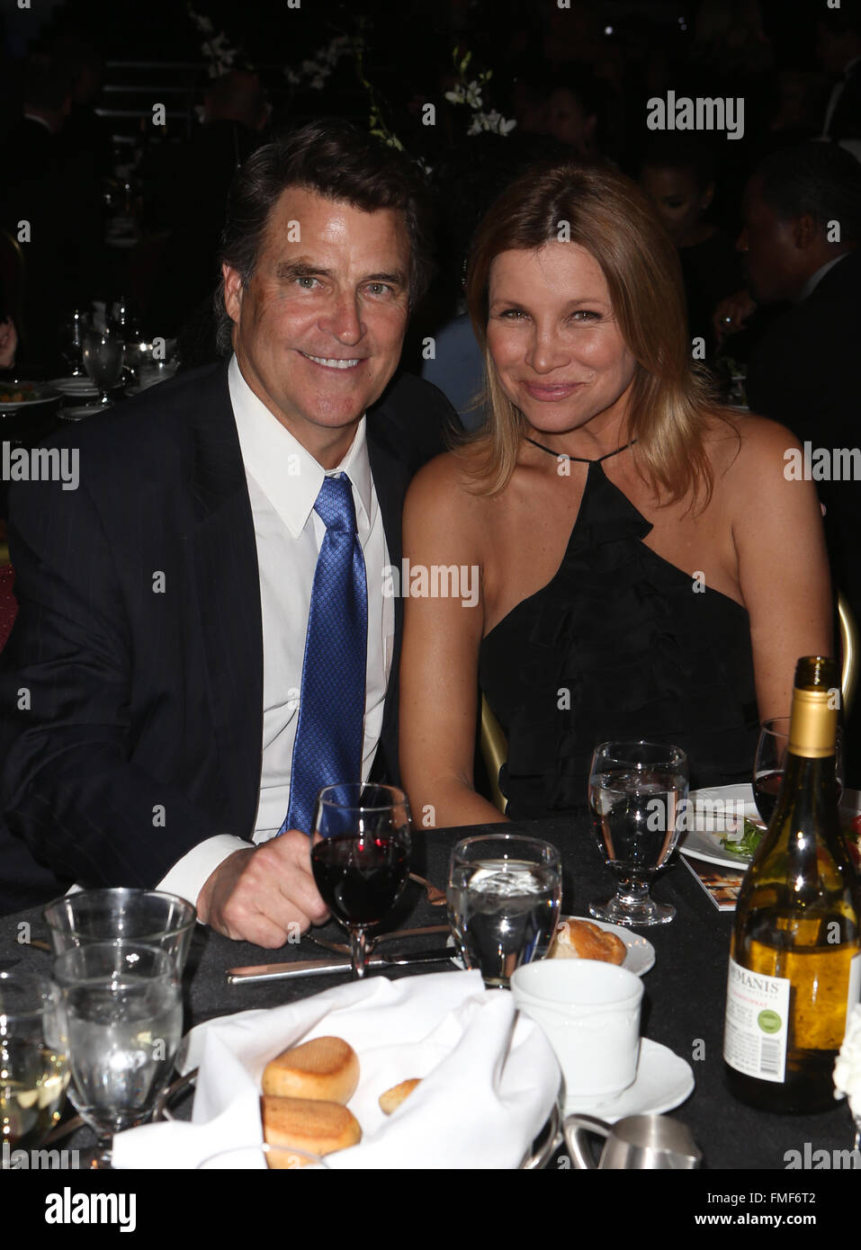 24th Annual Movieguide Awards  Inside  Featuring: Ted McGinley, Gigi Rice Where: Universal City, California, United States When: 06 Feb 2016 Stock Photo