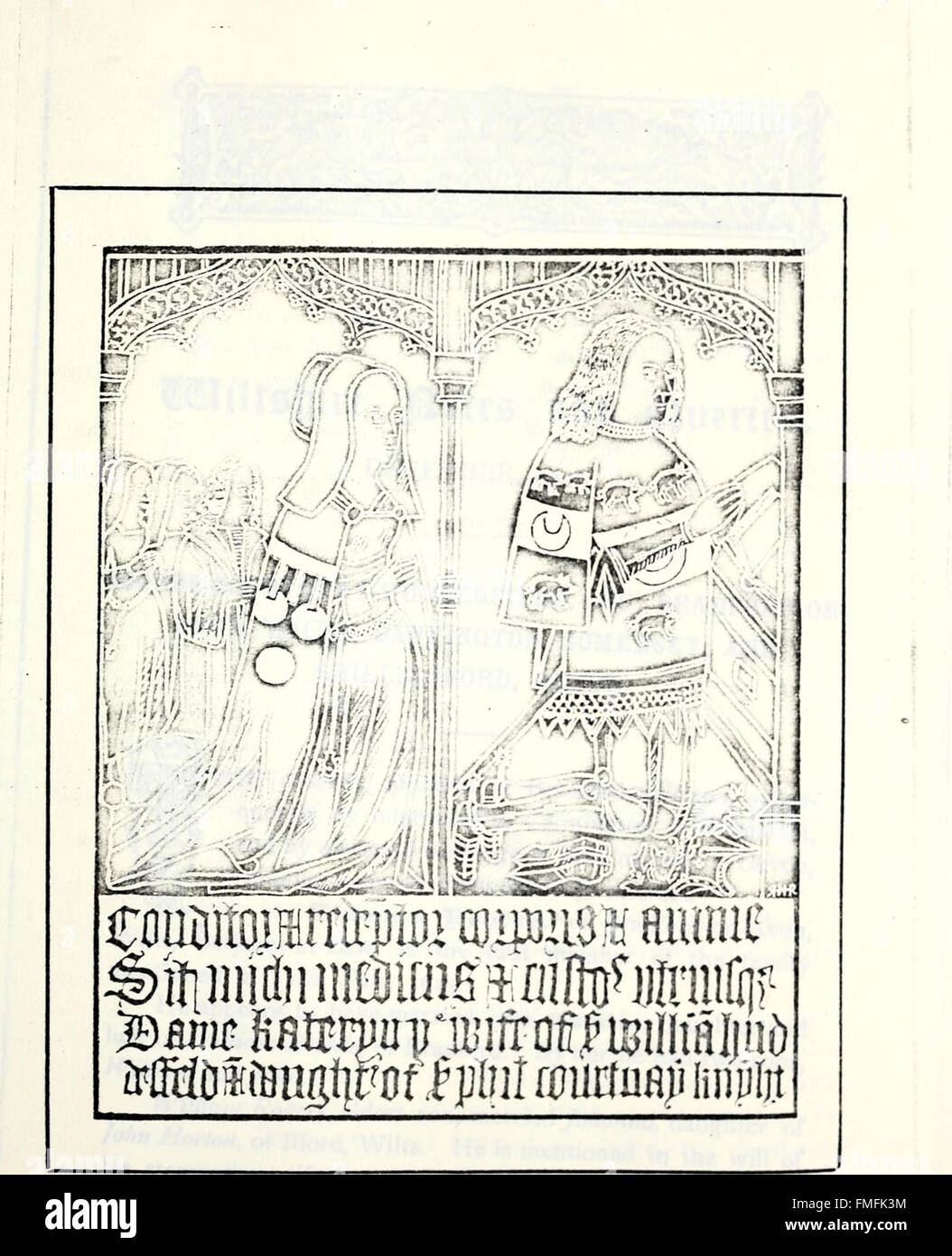 Wiltshire notes and queries (1899 Stock Photo Alamy