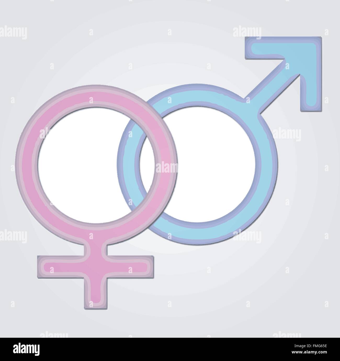 Gender symbol girl and a boy Stock Vector Image & Art Alamy