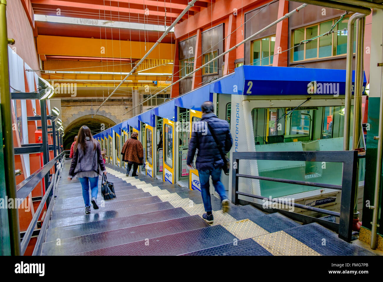 Funicular railway naples hi-res stock photography and images - Alamy