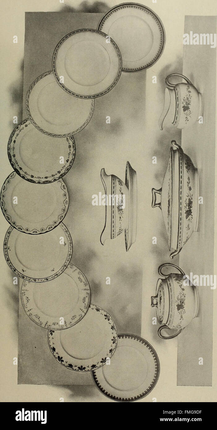Crockery and glass journal (1875 Stock Photo Alamy