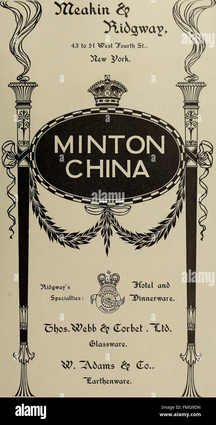 Crockery and glass journal (1875 Stock Photo Alamy