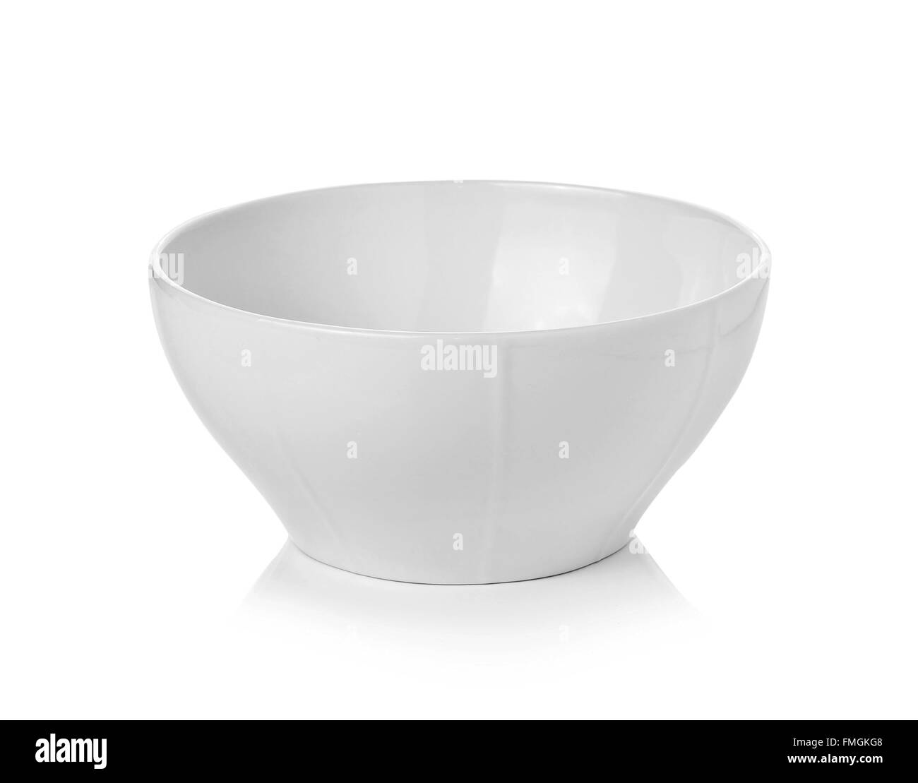 white bowl isolated on white background Stock Photo Alamy