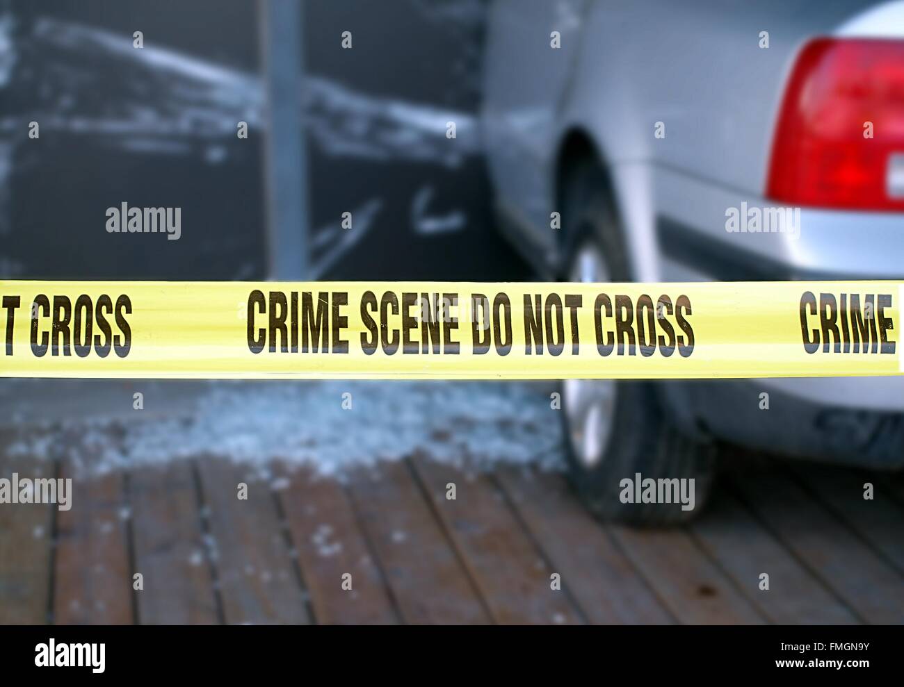 Crime scene tape hi-res stock photography and images - Alamy