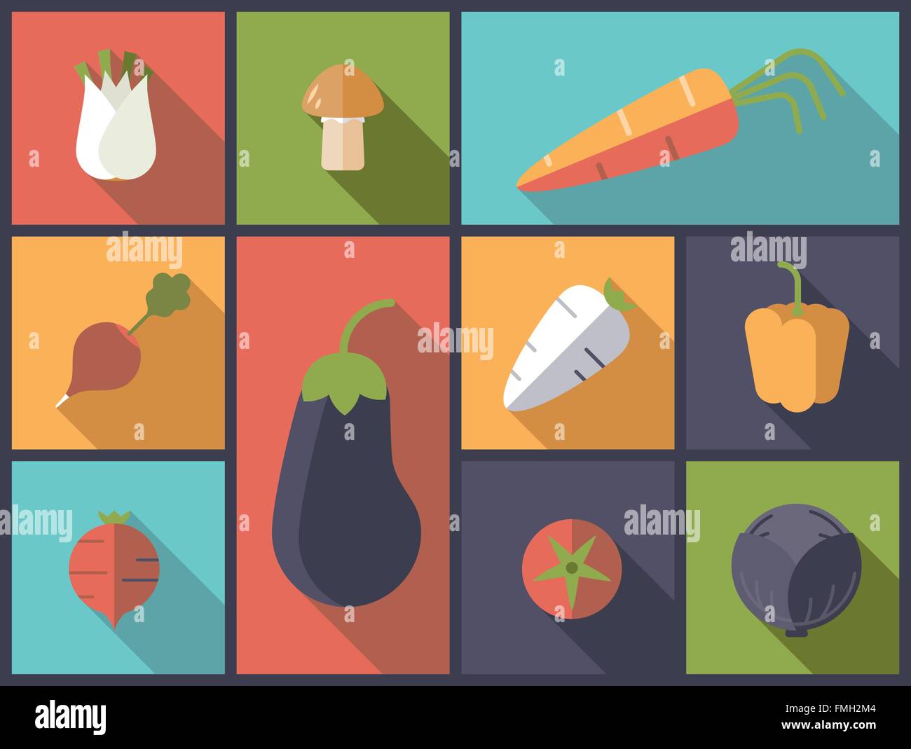 Root vegetables not fruit Stock Vector Images - Alamy