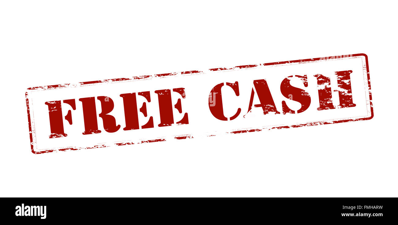 Rubber stamp with text free cash inside, vector illustration Stock ...