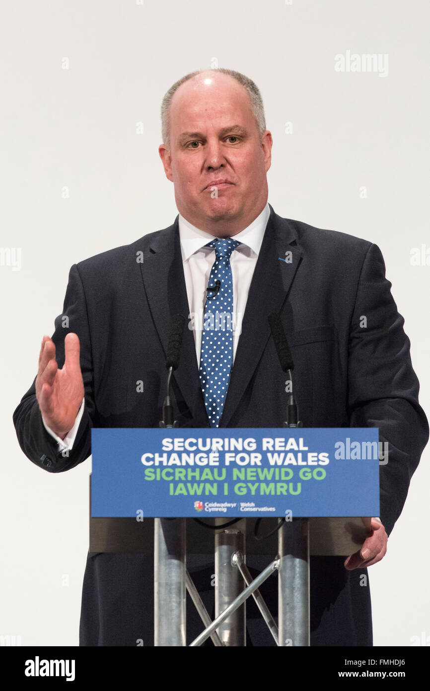 Andrew RT Davies Leader Of The Welsh Conservatives Speaks During The ...