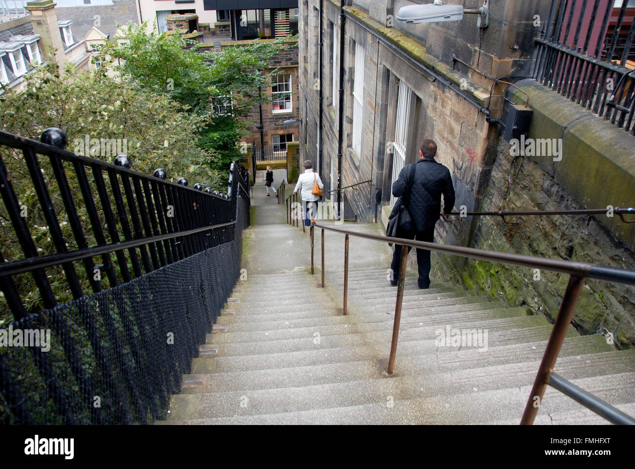Steep steps edinburgh hires stock photography and images Alamy