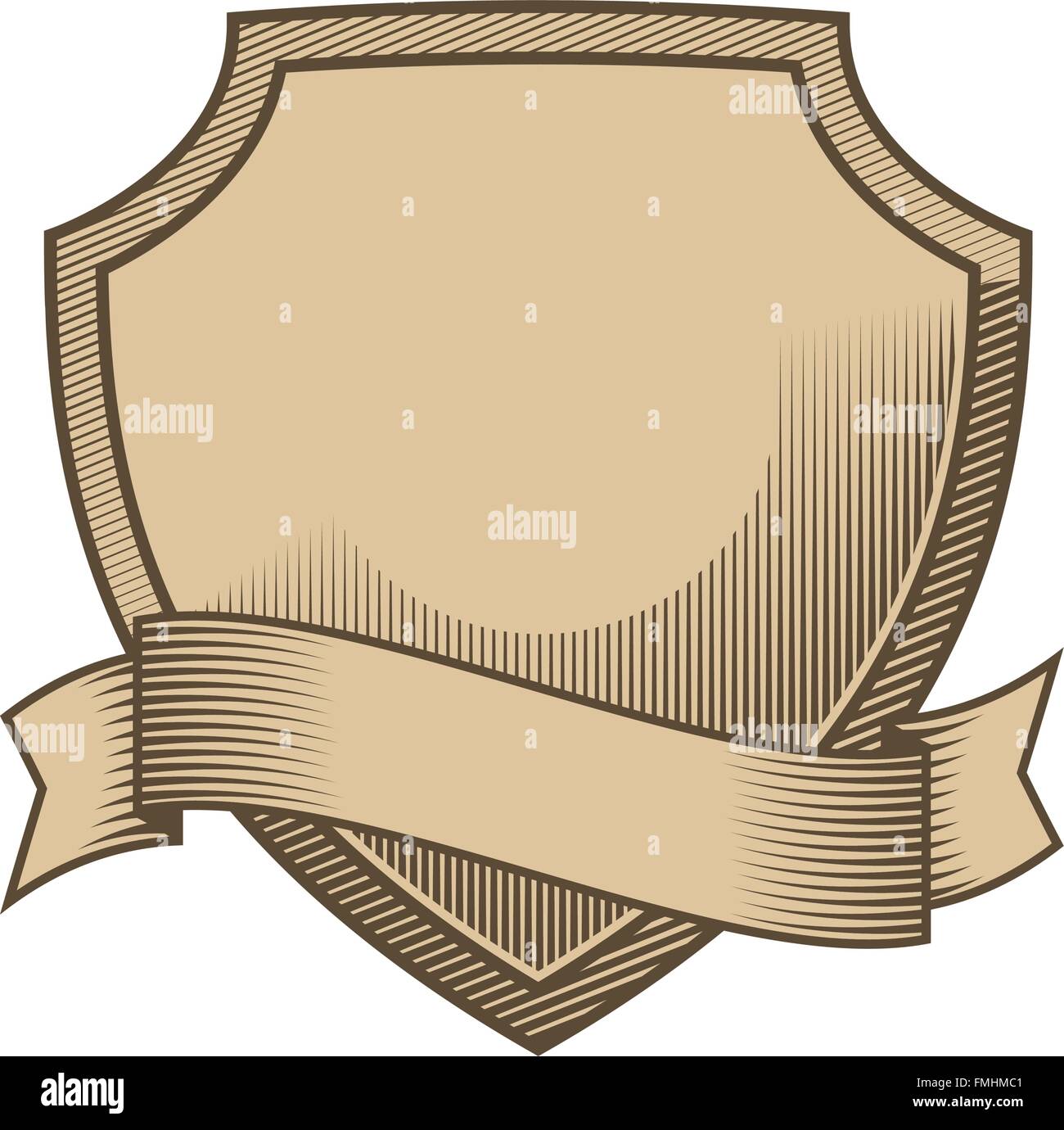 Coat Of Arms And The Scroll High Resolution Stock Photography and