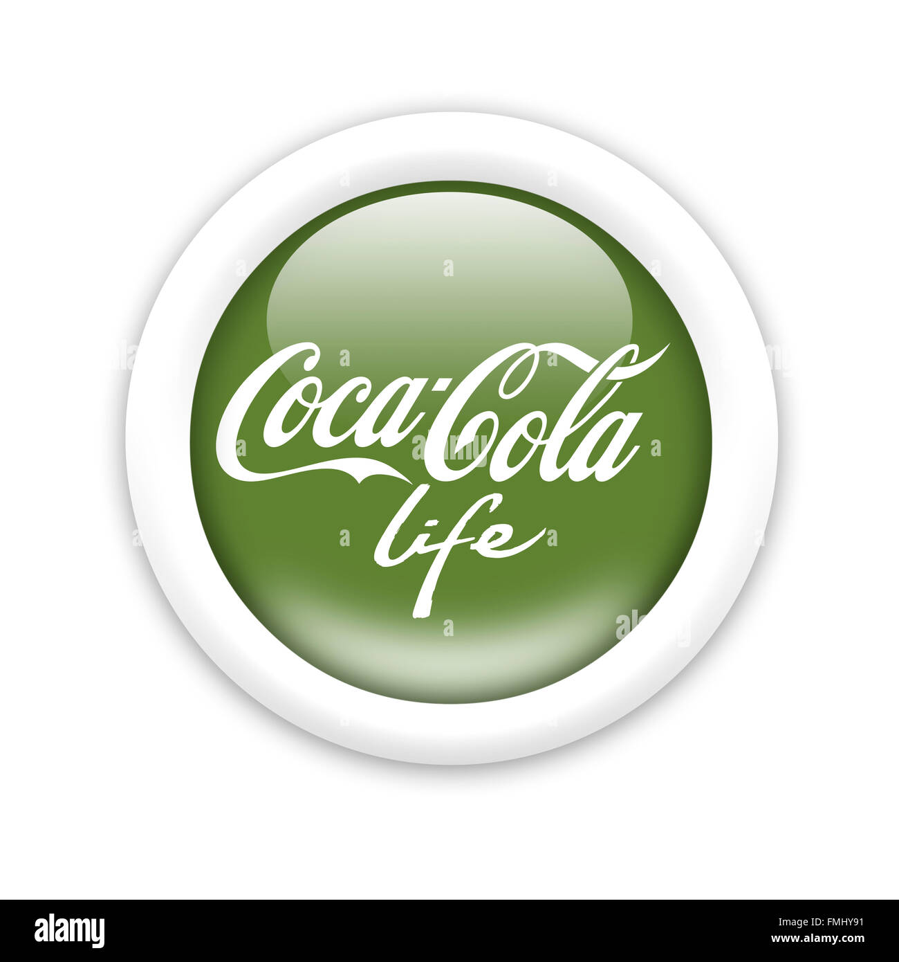 Coca Cola life logo Stock Photo Alamy